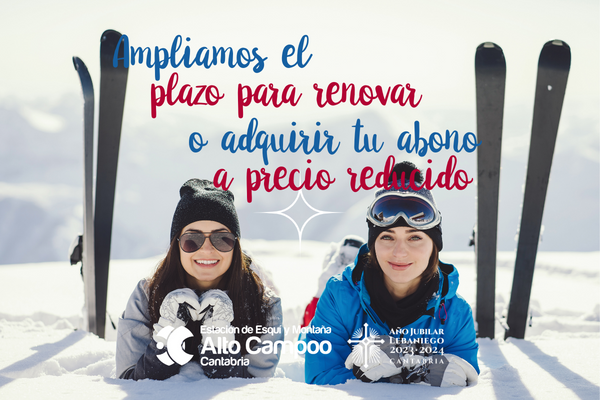 Alto Campoo amplía el plazo de renovación del abono de temporada