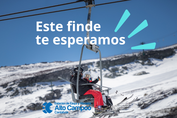 Alto Campoo abre el fin de semana para uso turístico
