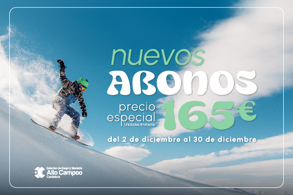 oferta de nuevos abonos de temporada