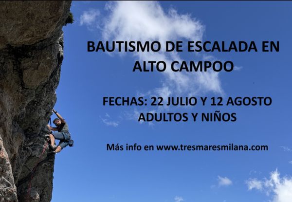 Bautismo de escalada en Alto Campoo