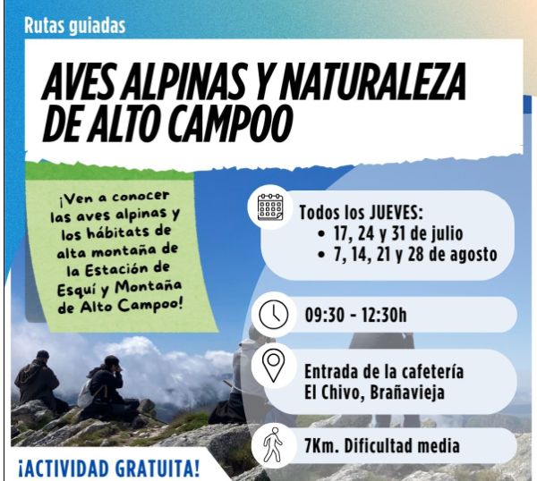 Rutas guiadas por Alto Campoo