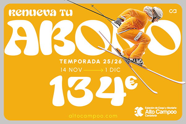 Ya puedes renovar tu abono de Alto Campoo